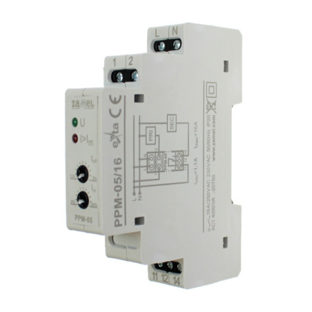 Przekaźnik priorytetowy PPM-05/16 230V AC ZAMEL