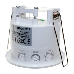 Czujnik ruchu mikrofalowy OR-CR-218 do sufitów podwieszanych ORNO