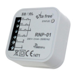 Radiowy nadajnik dopuszkowy 4-kanałowy RNP-01 Exta Free ZAMEL