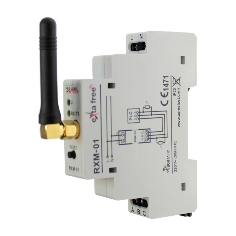 Translator RS485/EXTA FREE RXM-01 ZAMEL Translator RS485/EXTA FREE RXM-01 ZAMEL