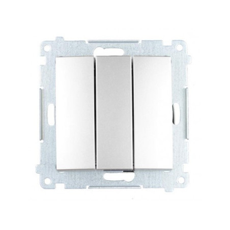 Łącznik potrójny DW31.01/43 srebro Kontakt Simon54
