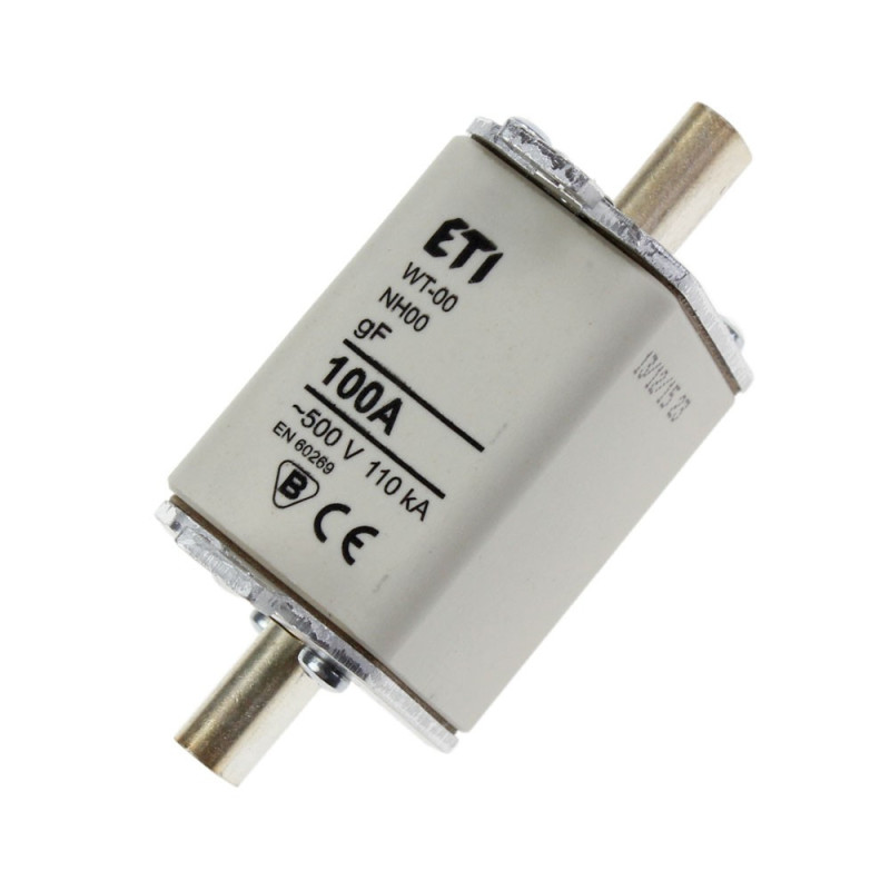 Bezpiecznik mocy WT-00/gF 100A 004114339 Eti Bezpiecznik mocy WT-00/gF 100A 004114339 Eti