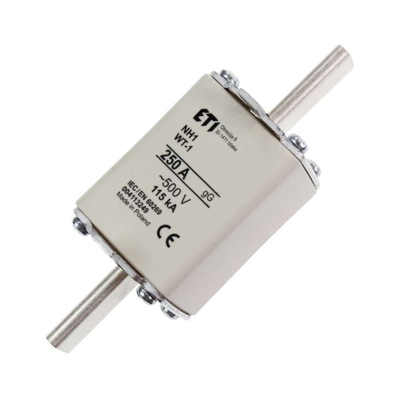 Bezpiecznik mocy WT-1 250A gL/gG 004113249 Eti Bezpiecznik mocy WT-1 250A gL/gG 004113249 Eti