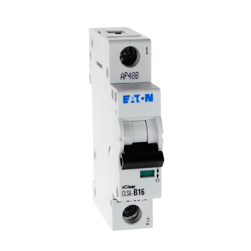 Wyłącznik nadprądowy 1P CLS6 B 16A 6kA AC 270340 Eaton Electric Wyłącznik nadprądowy 1P CLS6 B 16A 6kA AC 270340 Eaton Electric