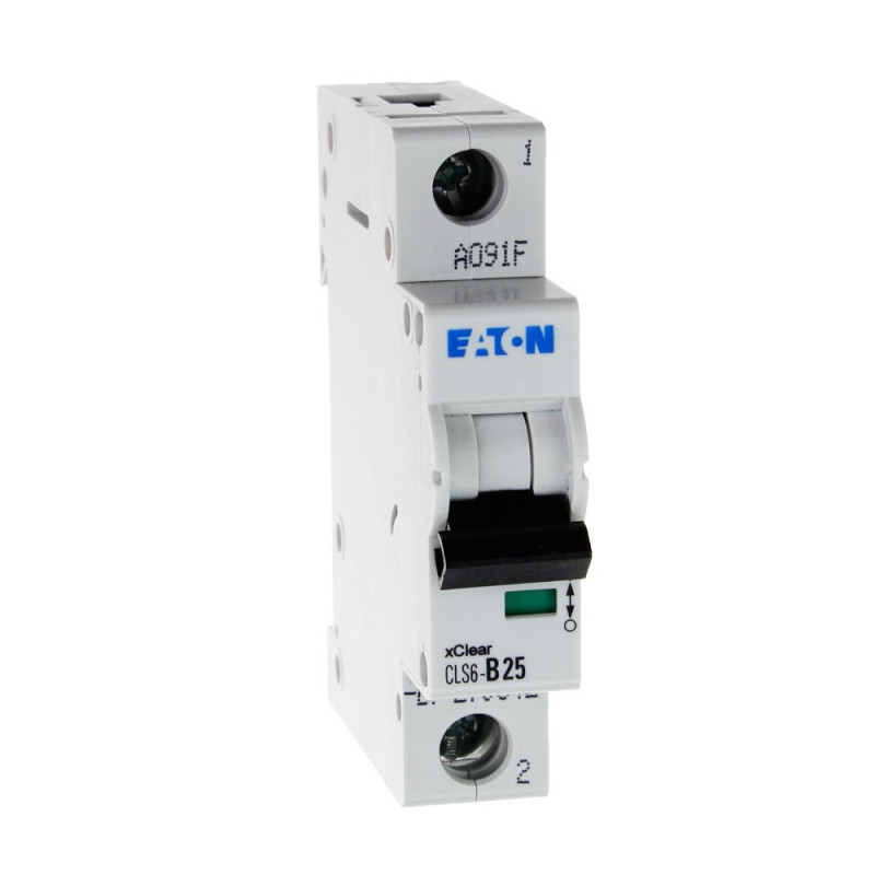 Wyłącznik nadprądowy 1P CLS6 B 25A 6kA AC 270342 Eaton Electric Wyłącznik nadprądowy 1P CLS6 B 25A 6kA AC 270342 Eaton Electric