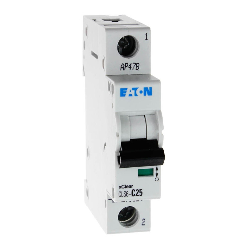 Wyłącznik nadprądowy 1P CLS6 C 25A 6kA AC 270354 Eaton Electric Wyłącznik nadprądowy 1P CLS6 C 25A 6kA AC 270354 Eaton Electric