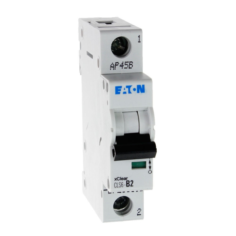 Wyłącznik nadprądowy 1P CLS6 B 2A 6kA AC 269605 Eaton Electric Wyłącznik nadprądowy 1P CLS6 B 2A 6kA AC 269605 Eaton Electric