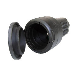 Gniazdo przenośne gumowe z/u z klapką 16A 230V IP44 2109 FAMATEL