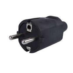 Wtyczka gumowa 16A 230V 1106 FAMATEL
