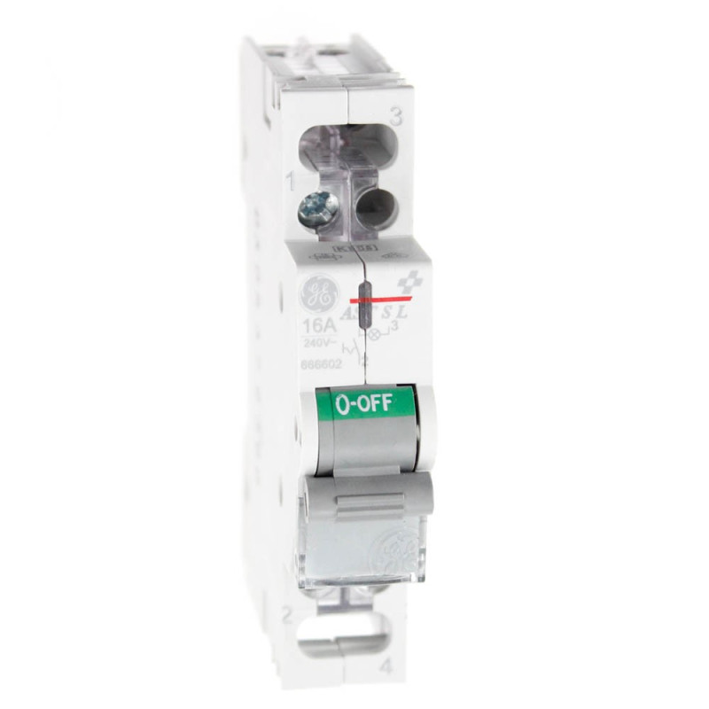 Rozłącznik z lampką Aster AST SL 16 10 16A 1P 666602 Redline GE Rozłącznik z lampką Aster AST SL 16 10 16A 1P 666602 Redline GE