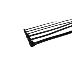 Opaska kablowa nylonowa NOK5/380 czarna (100 szt.) Next