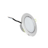 Oprawa LED downlight Eco 18W 1330lm 3000 silver lightech 	