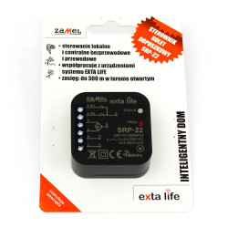 Radiowy sterownik rolet 2-kierunkowy SRP-22 EXTA LIFE ZAMEL