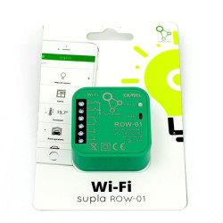 Odbiornik Wi-Fi dopuszkowy 1-kanałowy ROW-01 SUPLA ZAMEL Odbiornik Wi-Fi dopuszkowy 1-kanałowy ROW-01 SUPLA ZAMEL