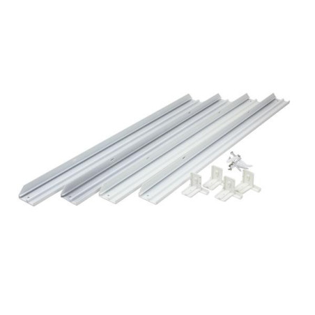 Ramka aluminiowa biała do mocowania paneli LED 595x595 natynkowo 212100 Lightech