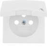 Pokrywa gniazda pojedynczego +0 IP44 biała B.KWADRAT ONE.PLATFORM 3965898999 BERKER