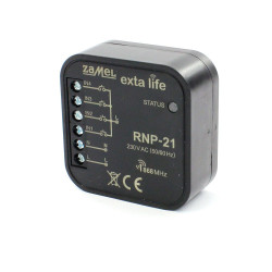 Radiowy nadajnik dopuszkowy 4-kanałowy RNP-21 230V Exta Life ZAMEL