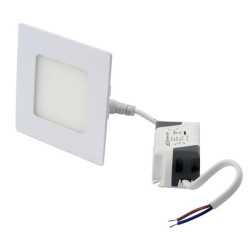 Oprawa LED downlight Slim 3W 4000K kwadrat biały 232995 Lightech