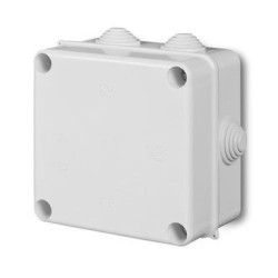 Puszka natynkowa PK-5 hermetyczna IP55 133x133x83 biała 0252-00 EP-Lux Elektro-Plast