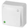 Przycisk n/t dzwonek IP20 biały 3714-00 BERG Elektro-Plast Nasielsk