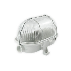 Oprawa kanałowa 60W Ala owal IP44 siatka metalowa Lightech