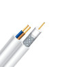 Przewód koncentryczny z żyłami sterowniczymi YASp-75 0,8/3,7+2x0,75
