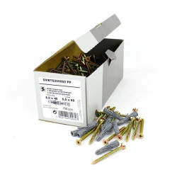 Kołek rozporowy 8x40 z wkrętem 5x60 (150 szt.) PGB
