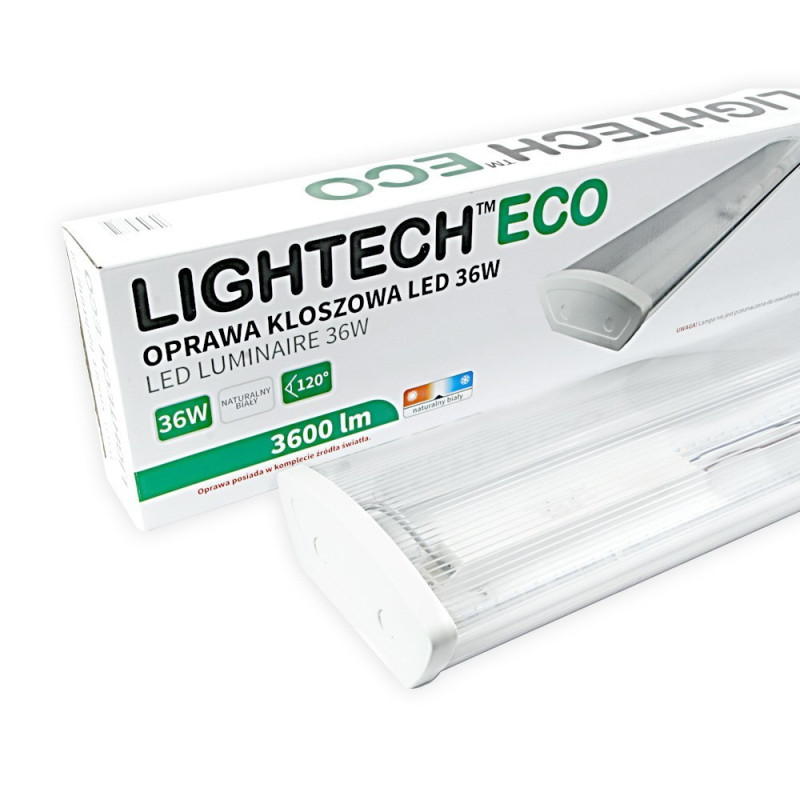Oprawa LED kloszowa 36W 3600lm 120cm 4000K Lightech Oprawa LED kloszowa 36W 3600lm 120cm 4000K Lightech