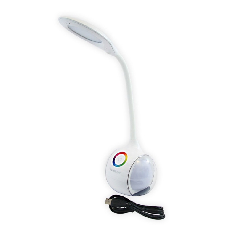 Lampa biurkowa RGB 4W 140lm 4000K Lightech Lampa biurkowa RGB 4W 140lm 4000K Lightech