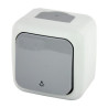 Przycisk światło n/t IP54 szary 90555503-PL Palmiye Viko Panasonic