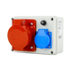 Rozdzielnica siłowa n/t 1x32A 5P + 1x230V IP44 NBOX15.2 Next