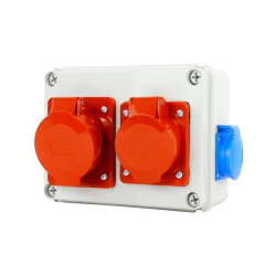 Rozdzielnica siłowa n/t 1x16A 5P 1x32A 5P 2x230V NBOX19.4 Next