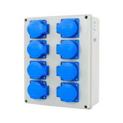 Rozdzielnica siłowa n/t 8x230V IP44 NBOX24.5 Next