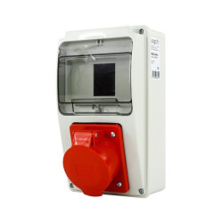 Rozdzielnica siłowa n/t 1x32A 5P 6-mod. IP44 NBOX-6M.2 Next