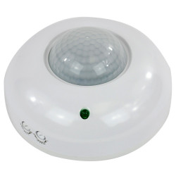 Czujnik ruchu PIR ZONA JQ-37-W 360ST 1200W biały 00464 Kanlux