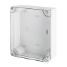 Puszka n/t IP65 pokrywa przezroczysta 270x220x106 2719-01 Industrial Elektro-Plast Nasielsk