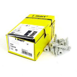 Paczka kołków do regipsu motylkowych DRIVA 13x32 GKP PGB