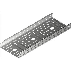 Korytko kablowe perforowane ocynkowane 150x42mm gr. 0,5mm 2m KGR150H42/2 141617 BAKS