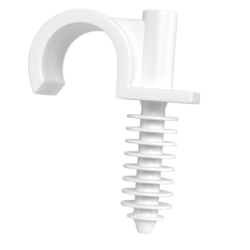 Uchwyt RING do rur fi18 biały M-RING-18-W Marten