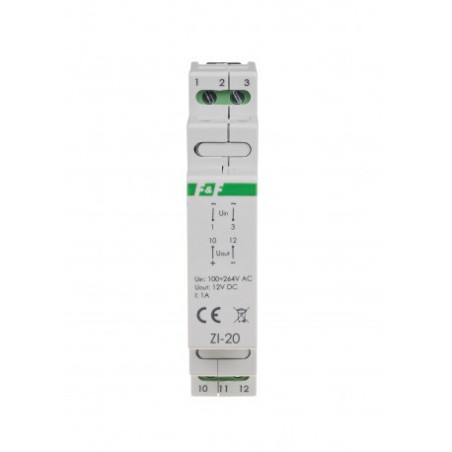 Zasilacz impulsowy 12V DC ZI-20 F&F