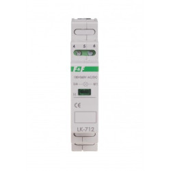 Lampka sygnalizacyjna niebieska LK-712B 130-260V AC/DC F&F