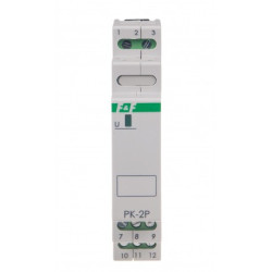 Przekaźnik elektromagnetyczny PK-2P na szynę 24V F&F