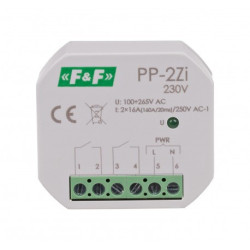 Przekaźnik elektromagnetyczny dopuszkowy PP-2ZI-230V F&F