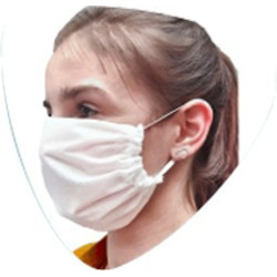 Maseczka wielorazowa bawełniana 2-warstwowa (10 szt.) Plast-Rol