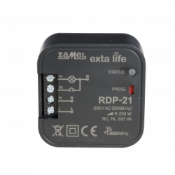 Radiowy ściemniacz oświetlenia dwukierunkowy RDP-21 Exta Life Zamel