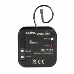 Retransmiter systemu EXTA LIFE dopuszkowy REP-21 Exta Life Zamel