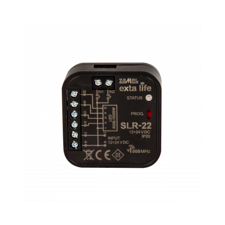 Sterownik LED RGBW 12-24VDC SLR-22 Exta Life Zamel