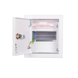 Rozdzielnica natynkowa metalowa RZ-0NN 1x6S IP30 Kubiak