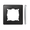 Ramka pojedyncza grafit/chrom 8201610-241 Simon82 Detail Kontakt-Simon