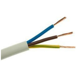 Przewód warsztatowy OWY 3x2,5 mm2 H05VV-F 300/500V